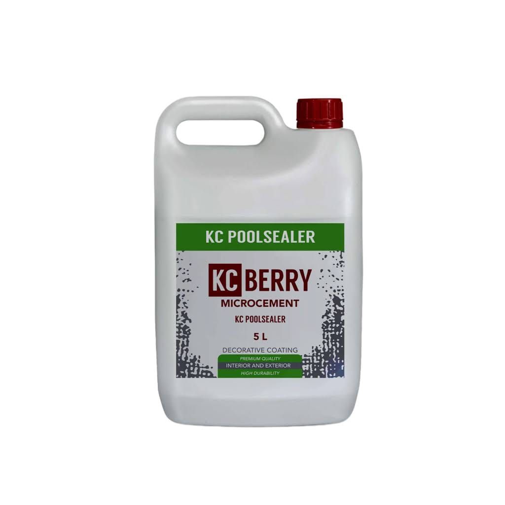 KCBerry Poolsealer — waterproofing sealer for pool microcement, 5 L container