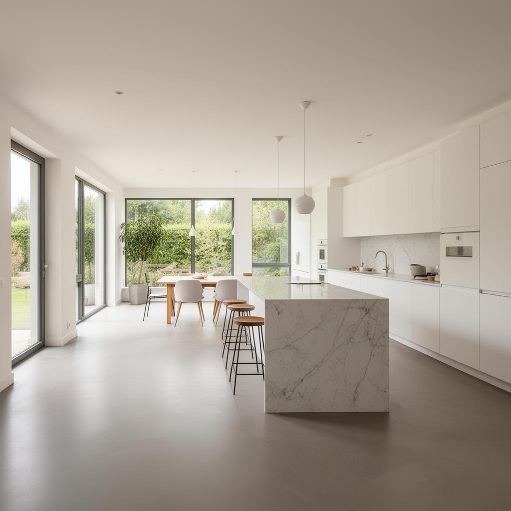 Kitchen + island — Cork City