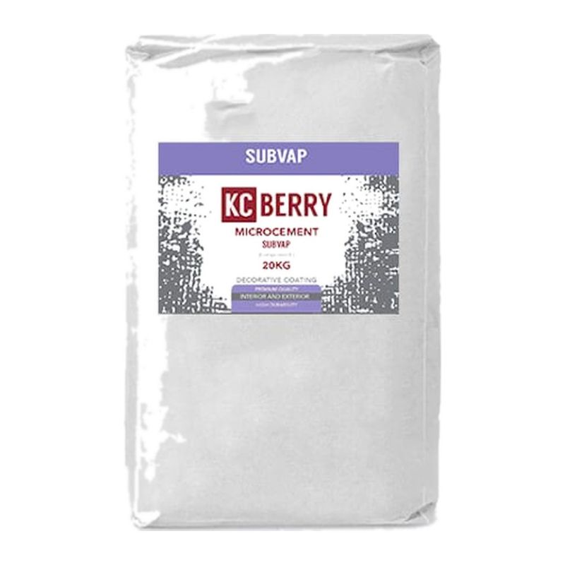 KCberry SubVap 20 kg — cementitious waterproof tanking slurry for wet rooms