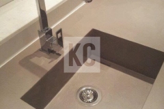 Microcement sink