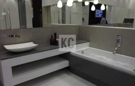 Microcement bathroom